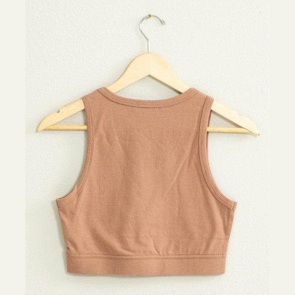 All I Need Cropped Tank Top - VacationGrabs