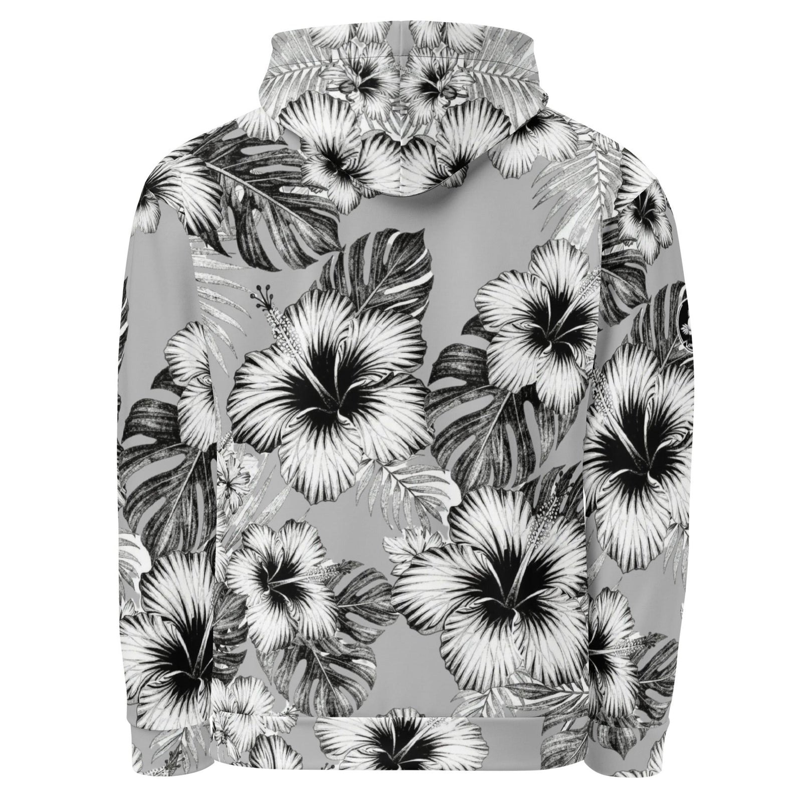 Patikil Hawaiian Hibiscus Golf Hoodie - Premium Brushed Fleece