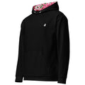 Sudadera con capucha de golf Pink Dogwood - Edición limitada negra