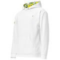 Sudadera con capucha de golf Yellow Jasmine - Edición limitada blanca