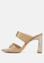 Alodia - Sandales fines à talons blocs