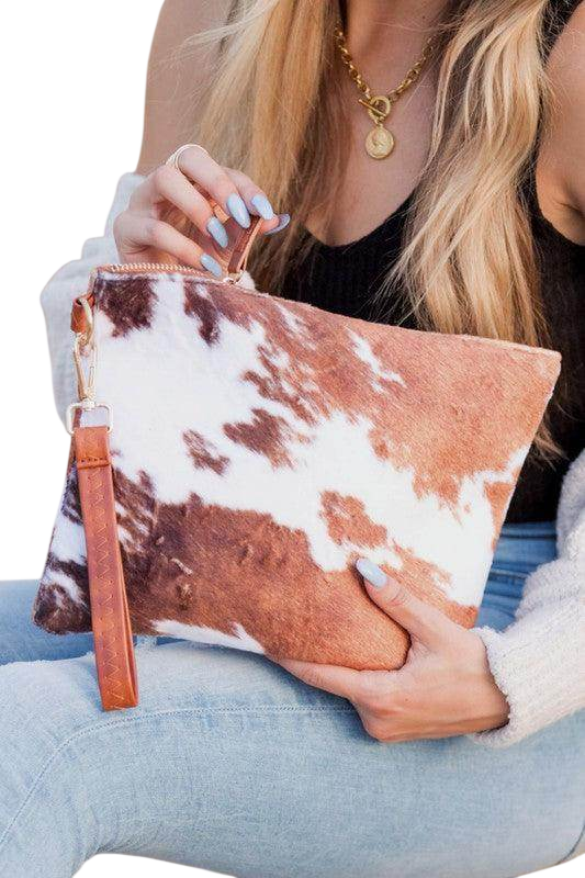Bolso de mano con estampado animal para un estilo a la moda