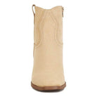Rag Company beige ankle length western boots with stylish design for versatile outfits