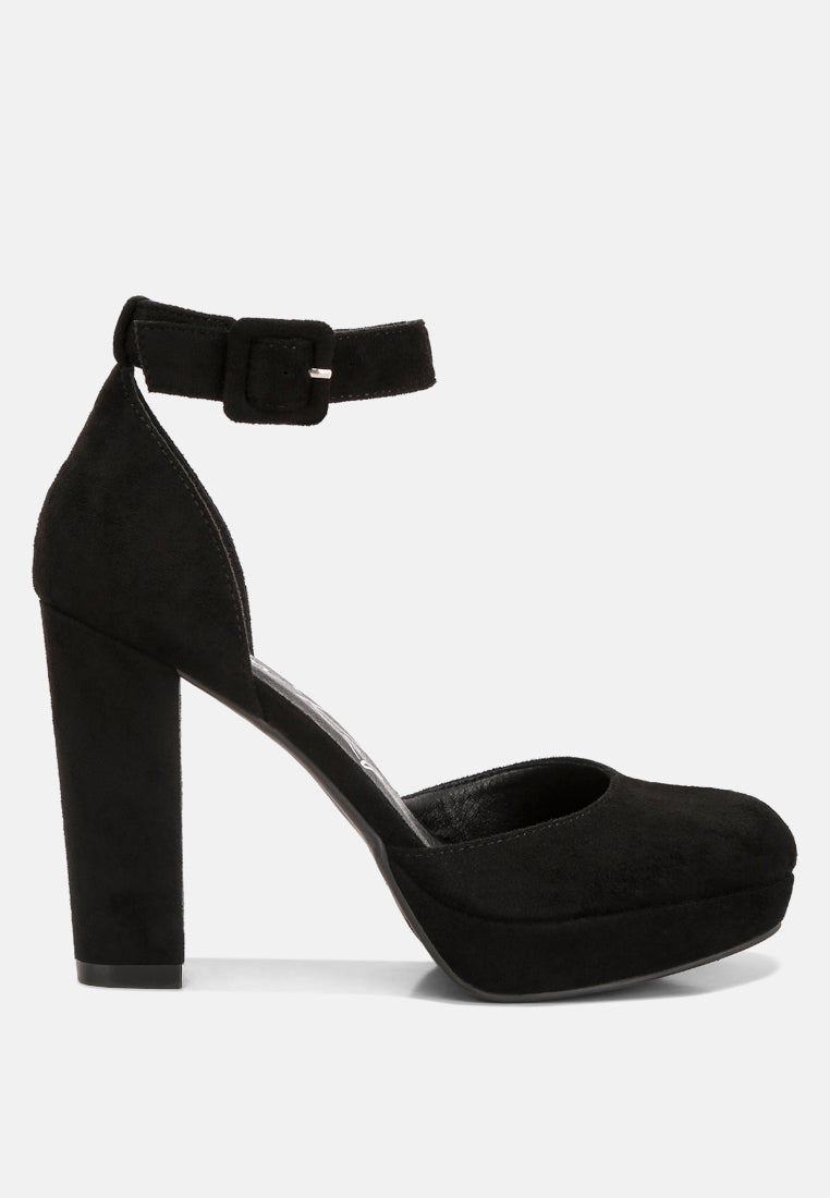 Inigo Interchangeable Ankle Strap Platform Sandals
