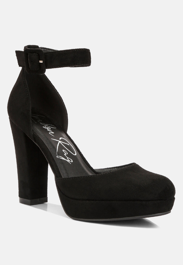 Inigo Interchangeable Ankle Strap Platform Sandals