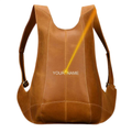 Anti-Theft Crazy Horse Leather School Backpack Travel Bag