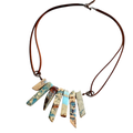 AQUA TERRA Leather Cord Necklace