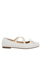 Arimer Criss Cross Strap Ballet Flats