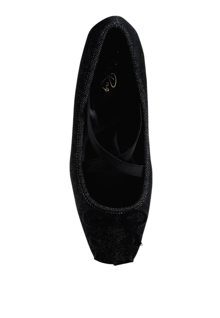 Arimer Criss Cross Strap Ballet Flats