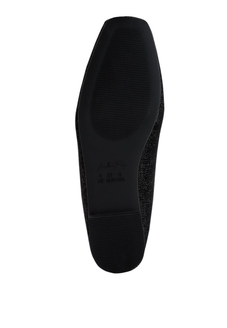 Arimer Criss Cross Strap Ballet Flats