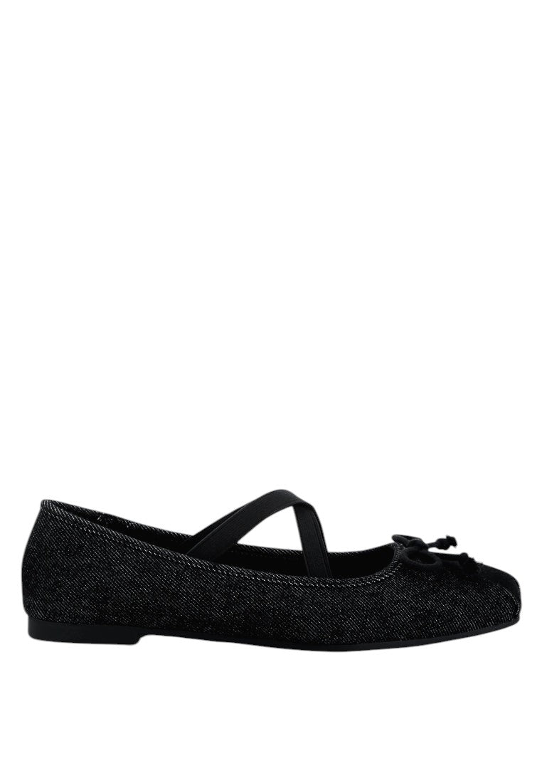 Arimer Criss Cross Strap Ballet Flats