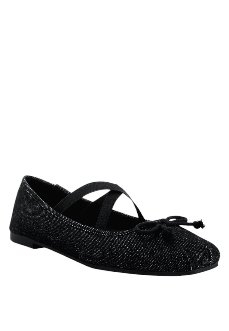 Arimer Criss Cross Strap Ballet Flats