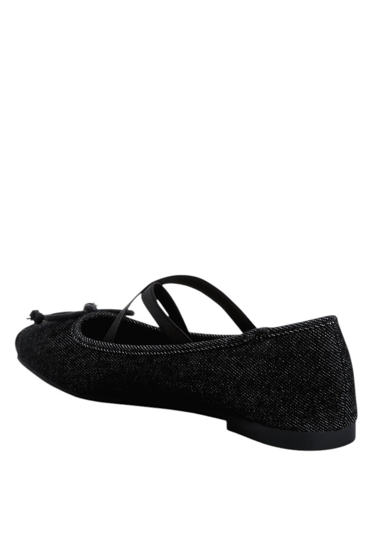 Arimer Criss Cross Strap Ballet Flats