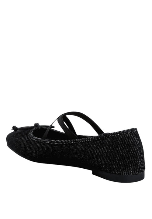Arimer Criss Cross Strap Ballet Flats