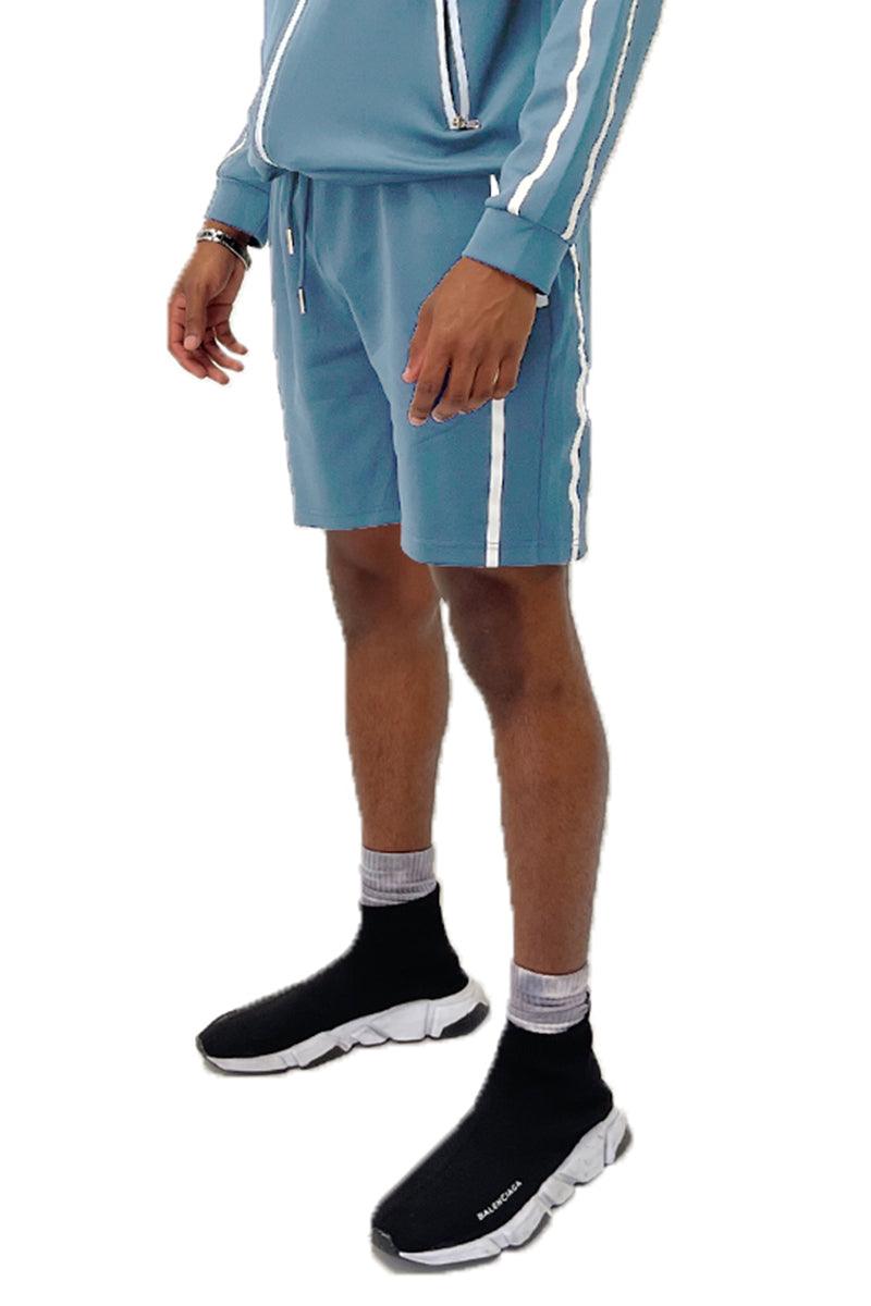 Men's Activewear Artic Blue Jordan Tshirt Short Set