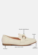 Mocassins Asher rehaussés d'un mors de cheval