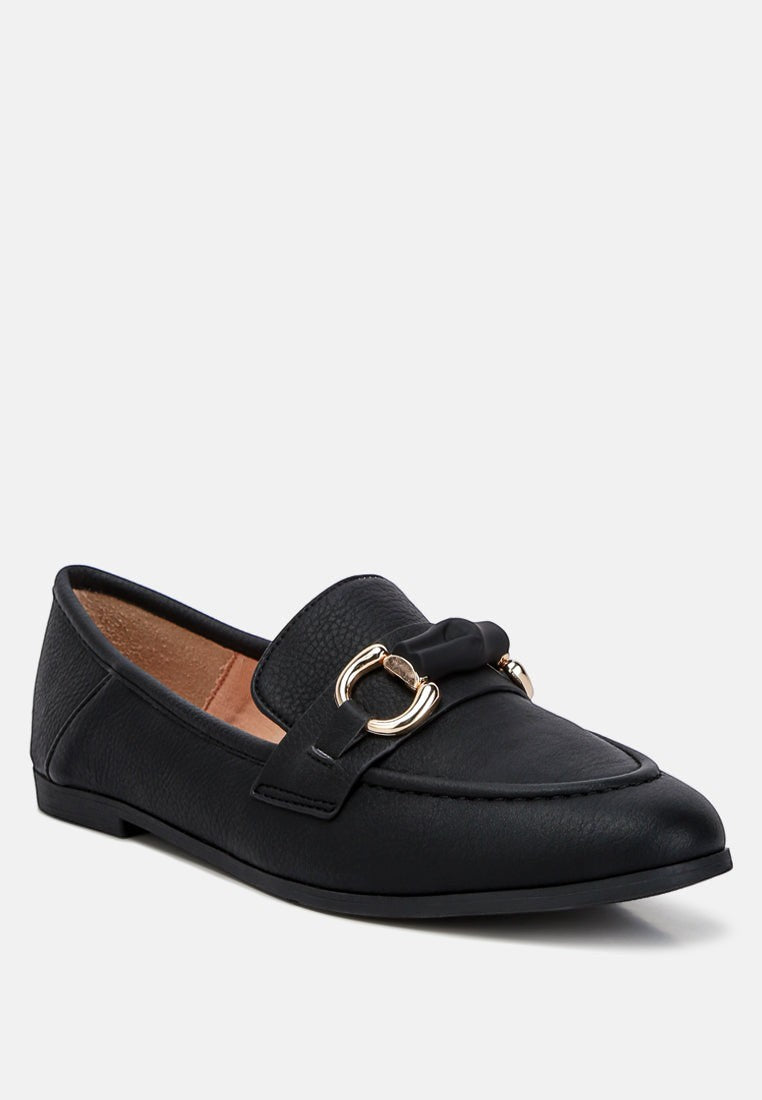 Mocassins Asher rehaussés d'un mors de cheval