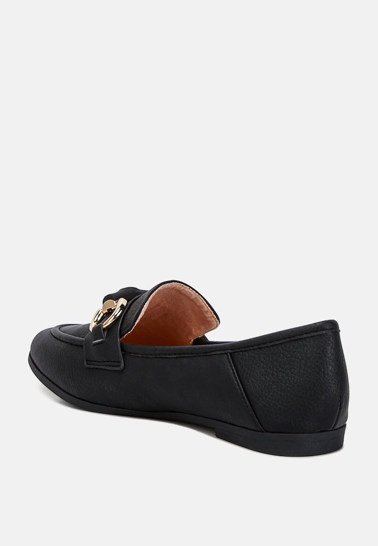 Mocassins Asher rehaussés d'un mors de cheval