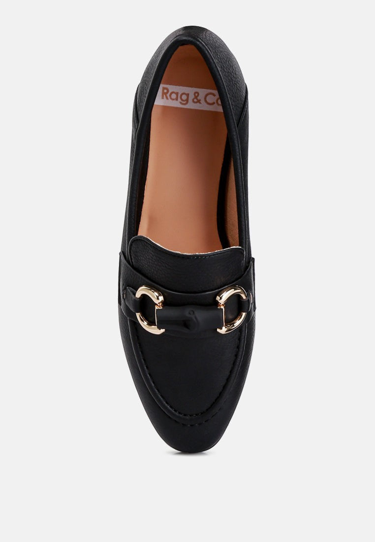 Mocassins Asher rehaussés d'un mors de cheval