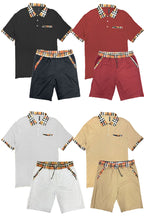 Checkered Polo Short Set | Vacation-Ready Two-Piece