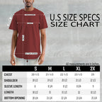 Classic Scallop Tee – Men's 100% Cotton