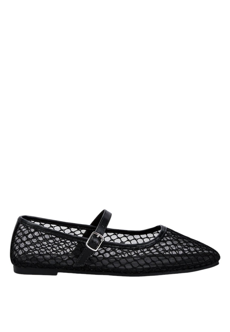 Averona Mesh Mary Jane Flats