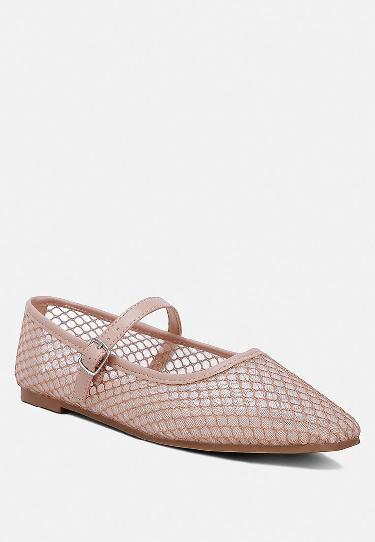 Averona Mesh Mary Jane Flats