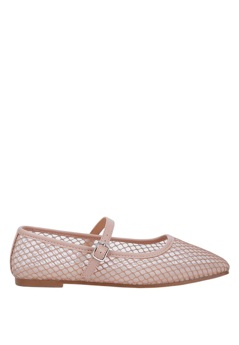 Averona Mesh Mary Jane Flats
