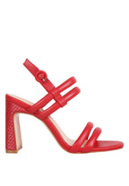 Avianna Slim Block Heel Sandal