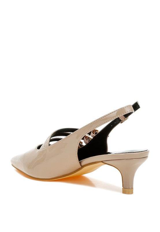 Kanebei Triple Strap Slingback Sandals - VacationGrabs