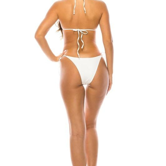 Women's Swimwear Swimwear - Triangular Two Piece Size Bikini