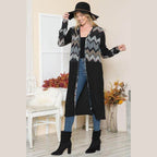 Mixed Tribal Maxi Cardigan Sweater - VacationGrabs