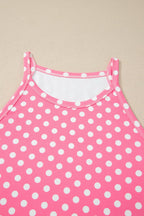 Polka Dot Tank & Loose Pants Set