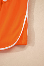 Varsity Stripe Pullover and Mini Skirt Set