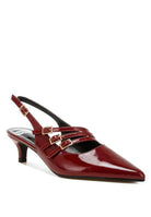 Kanebei Triple Strap Slingback Sandals - VacationGrabs