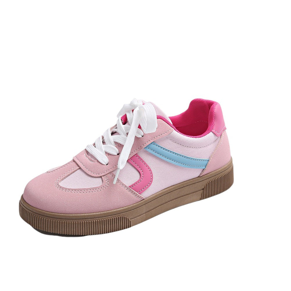 Mila Lace Up Flat Shoes
