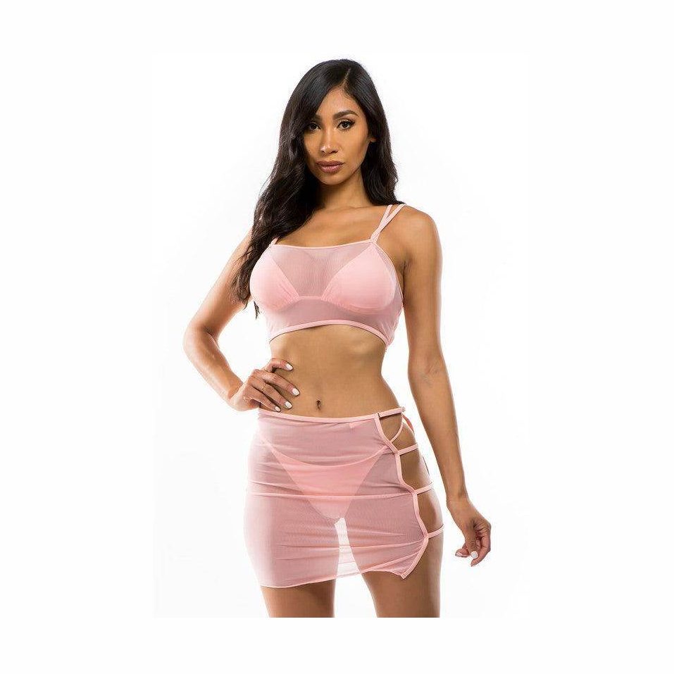 Mesh Cover Two-Piece Set - VacationGrabs