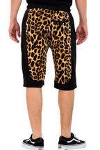 Cheetah Print Block Shorts – Knee Length