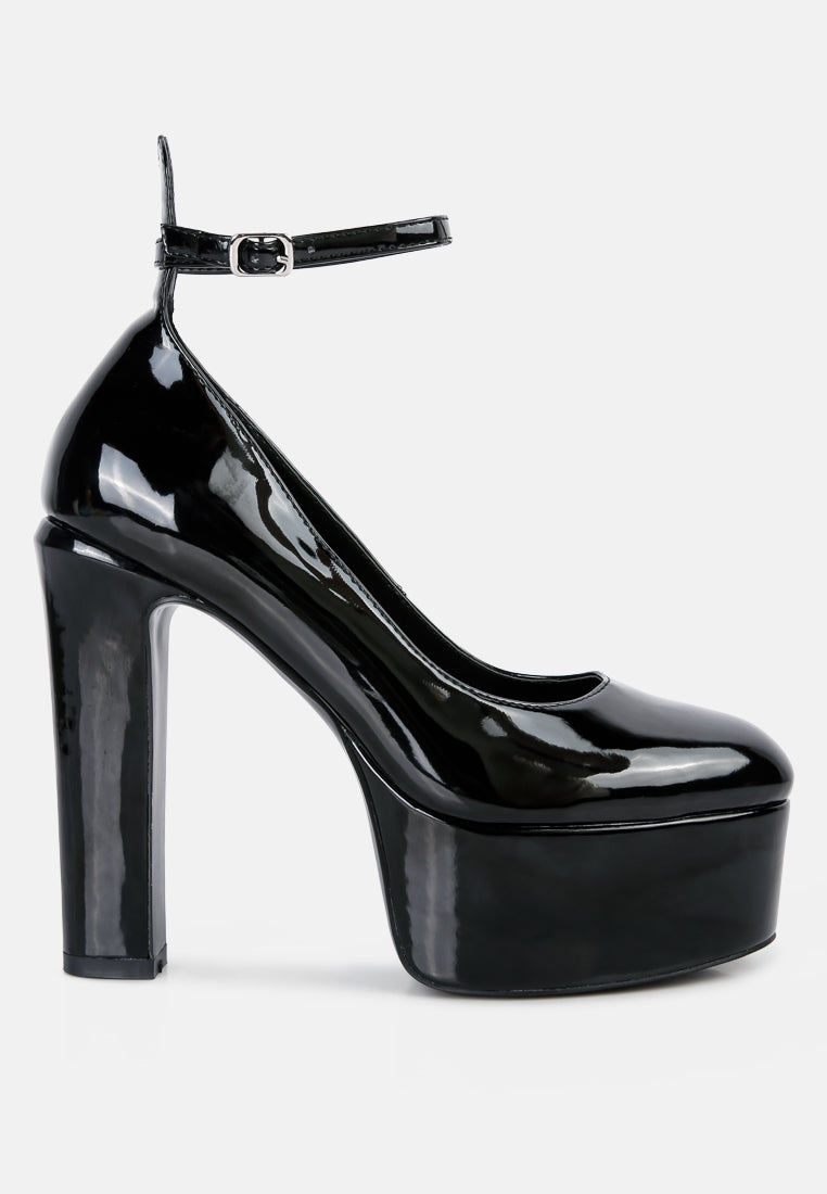 Babe Heaven Patent Pu Sandals