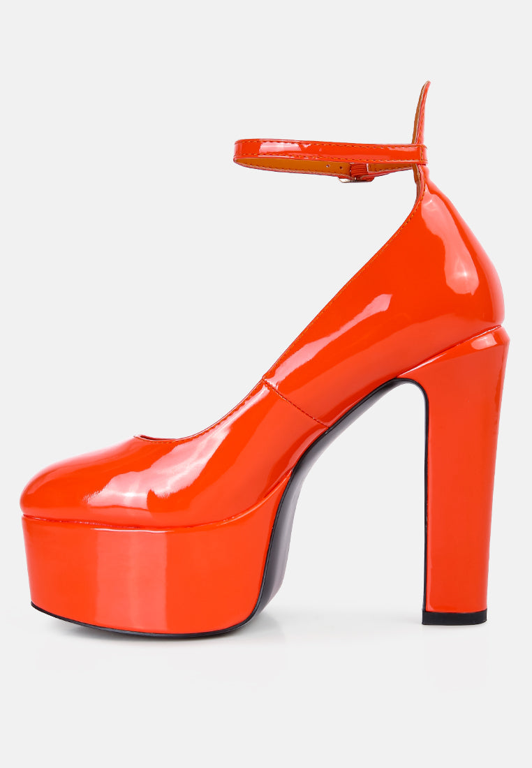 Babe Heaven Patent Pu Sandals