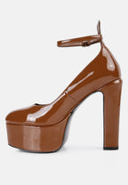 Babe Heaven Patent Pu Sandals