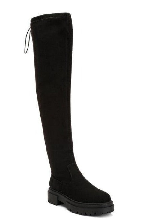 Women's Shoes - Boots Babette Drawstring Detail Knee High Boots