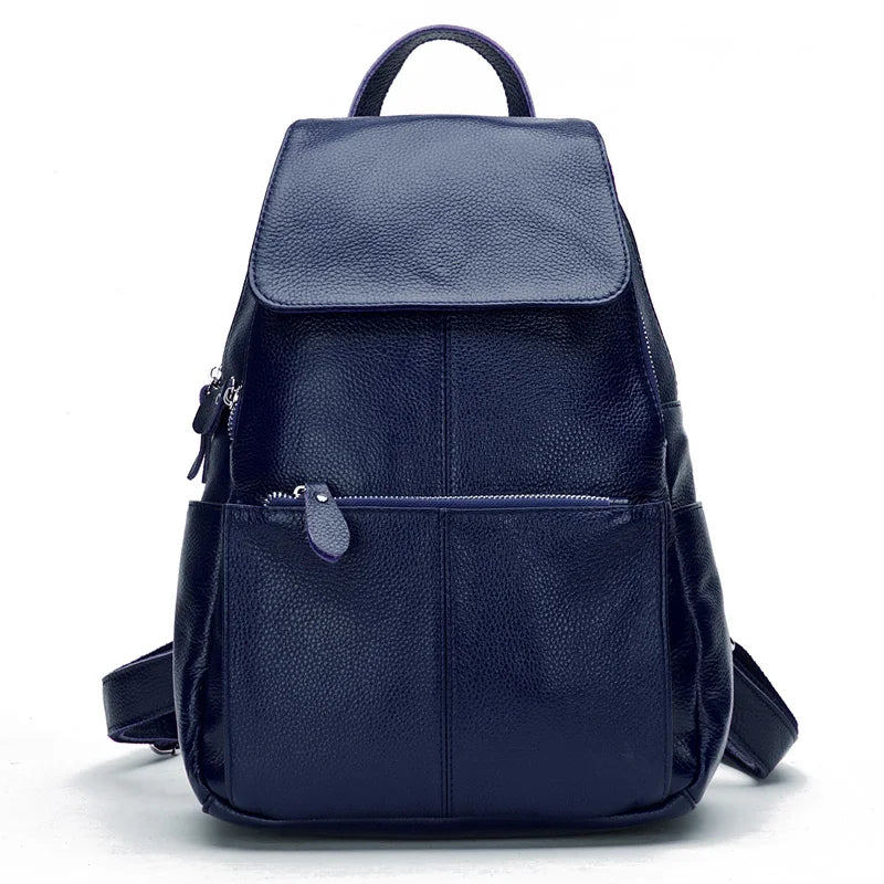 Pastel Leather Backpacks for Women on the Go