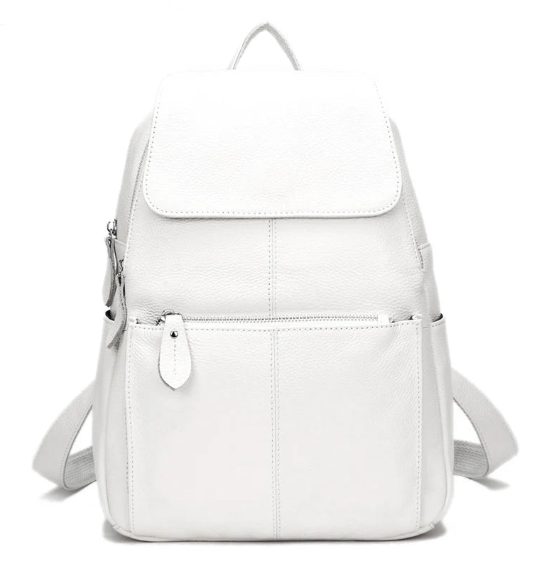 Pastel Leather Backpacks for Women on the Go