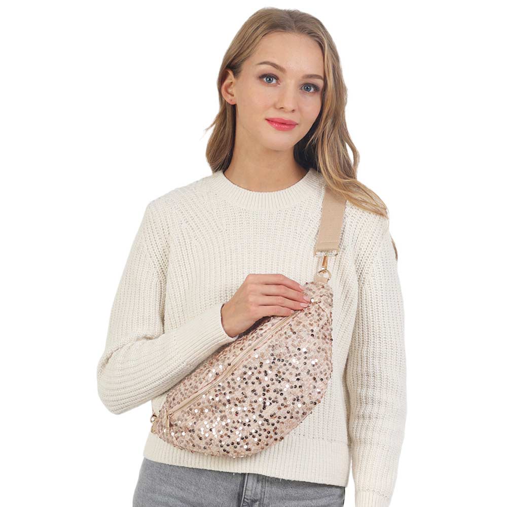 Madeline Love women's glitter bag with sling for stylish outings