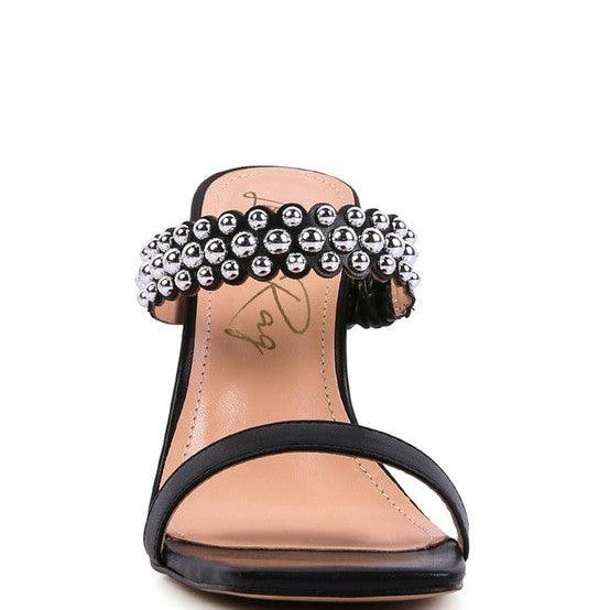 Women's Shoes - Heels Bandy High Heel Metal Ball Sandals