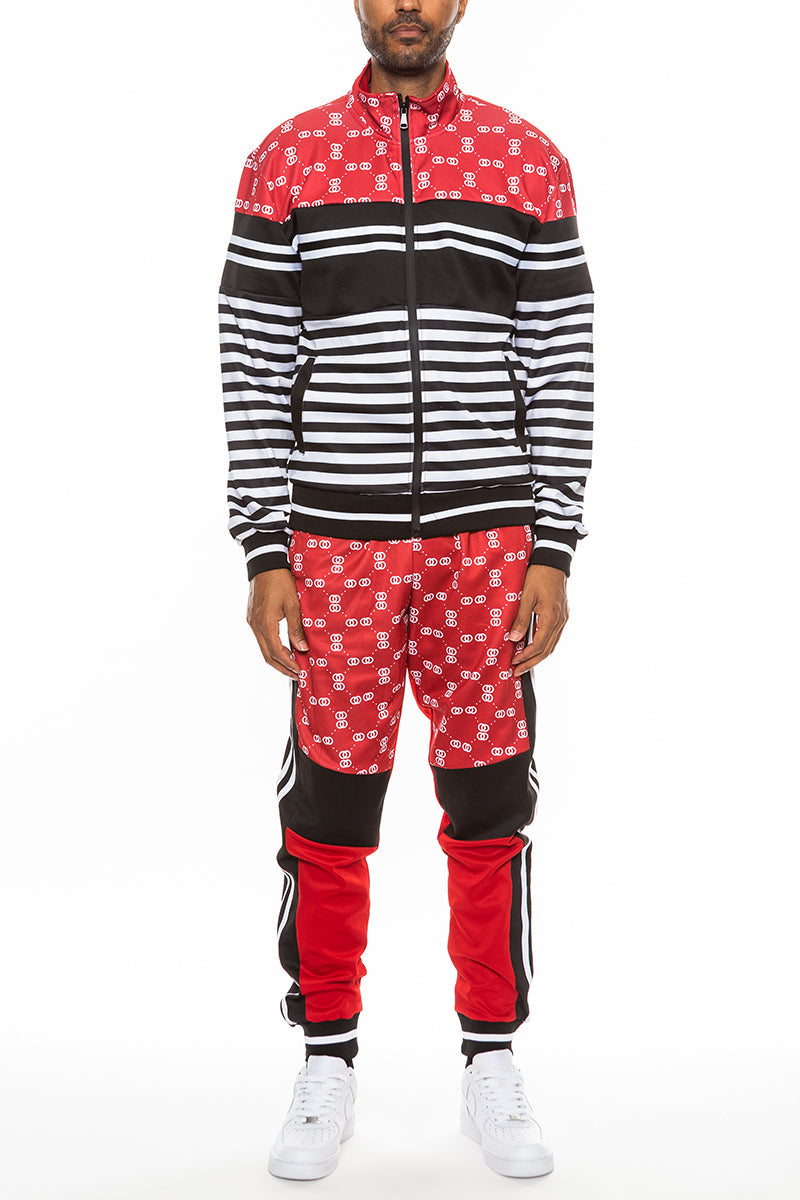 Braden Full Zip Track Suit – Elastic Waist Pants
