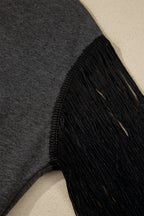 Western Yee Haw State of Mind Fringe Sleeve Tee