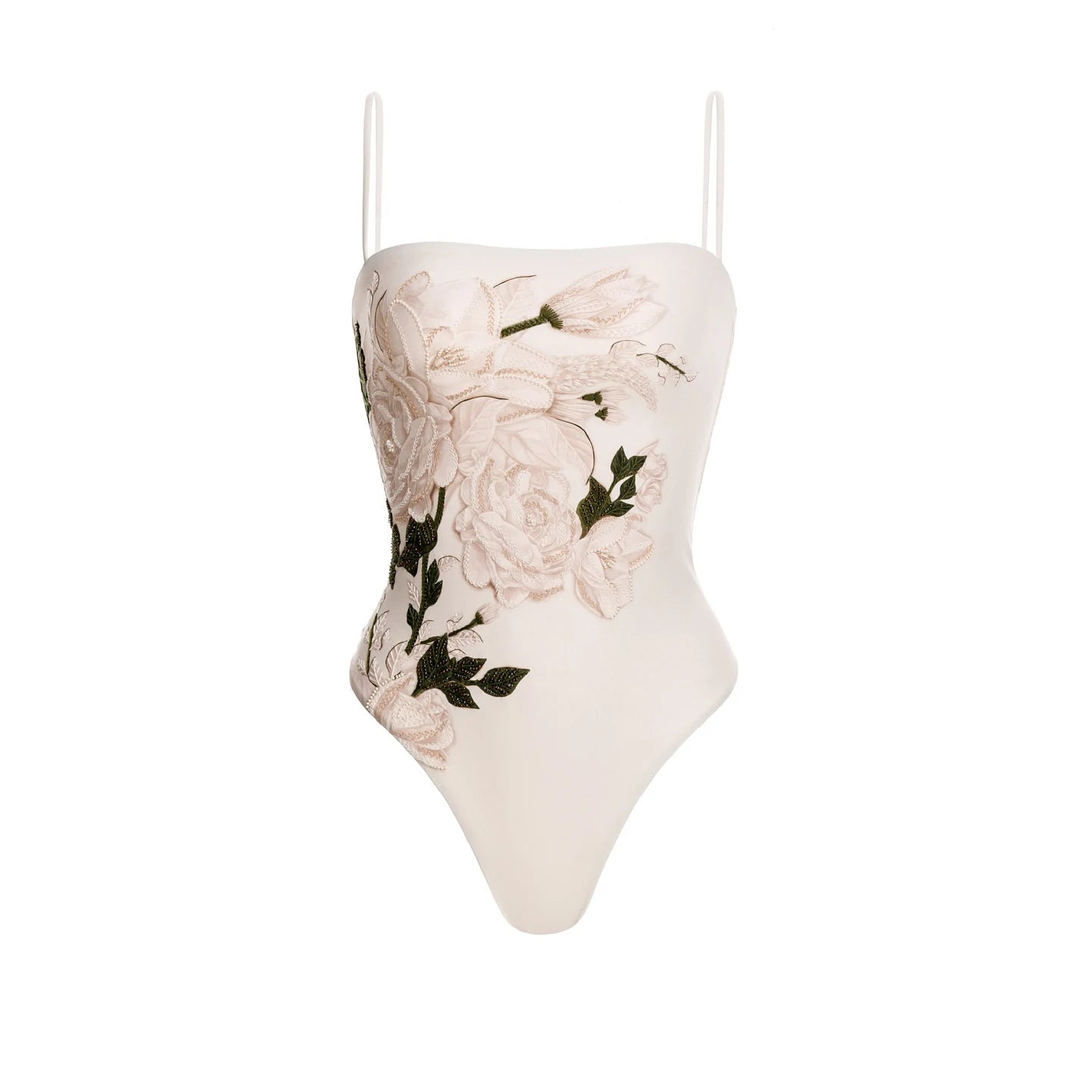 Women's floral one-piece swimsuit, lightweight, perfect for beachwear bathing suits