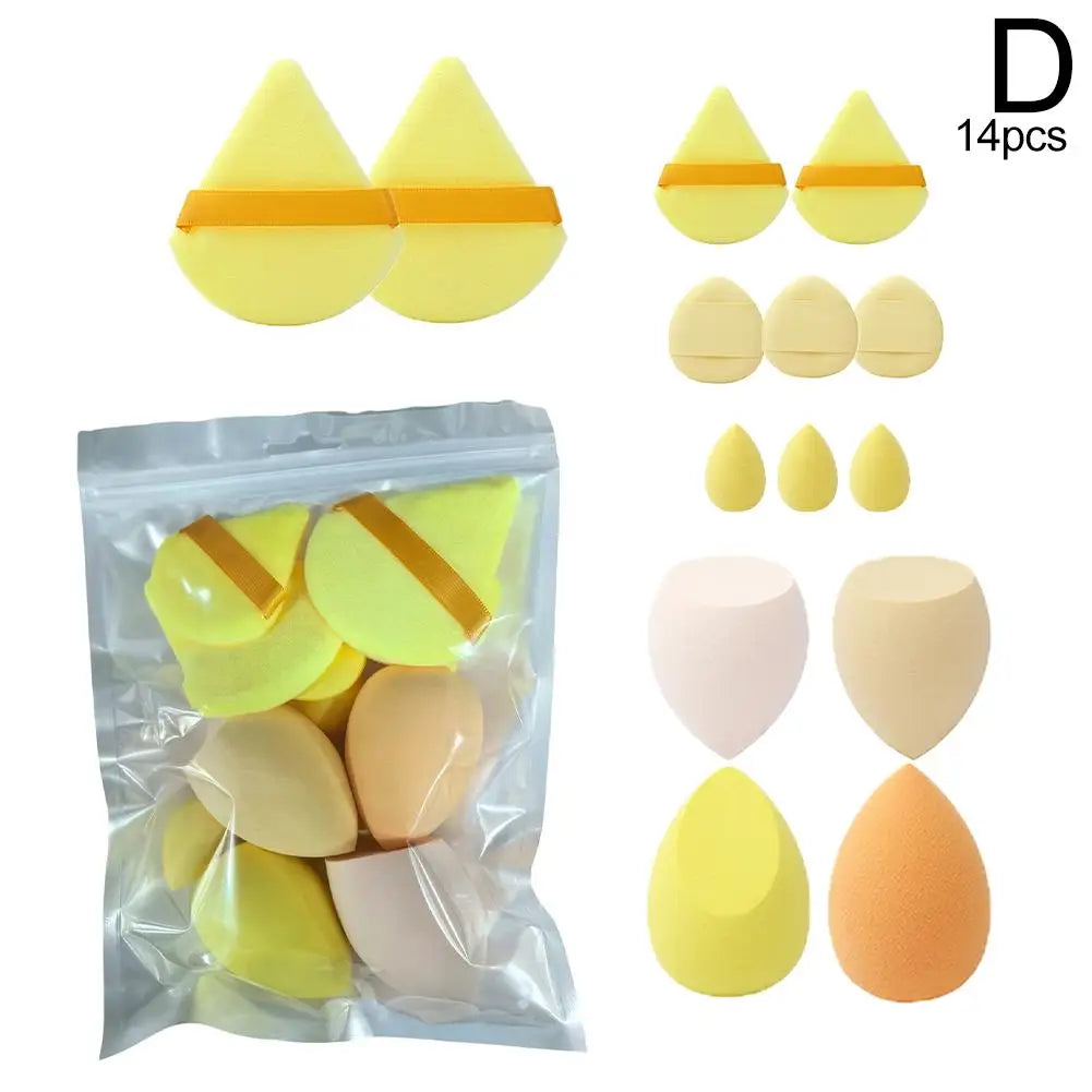 14-piece beauty sponge set for blending foundation (photo 7 of 10)